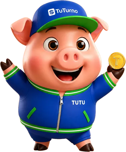 Tutu, el cochinito de Tu Turno